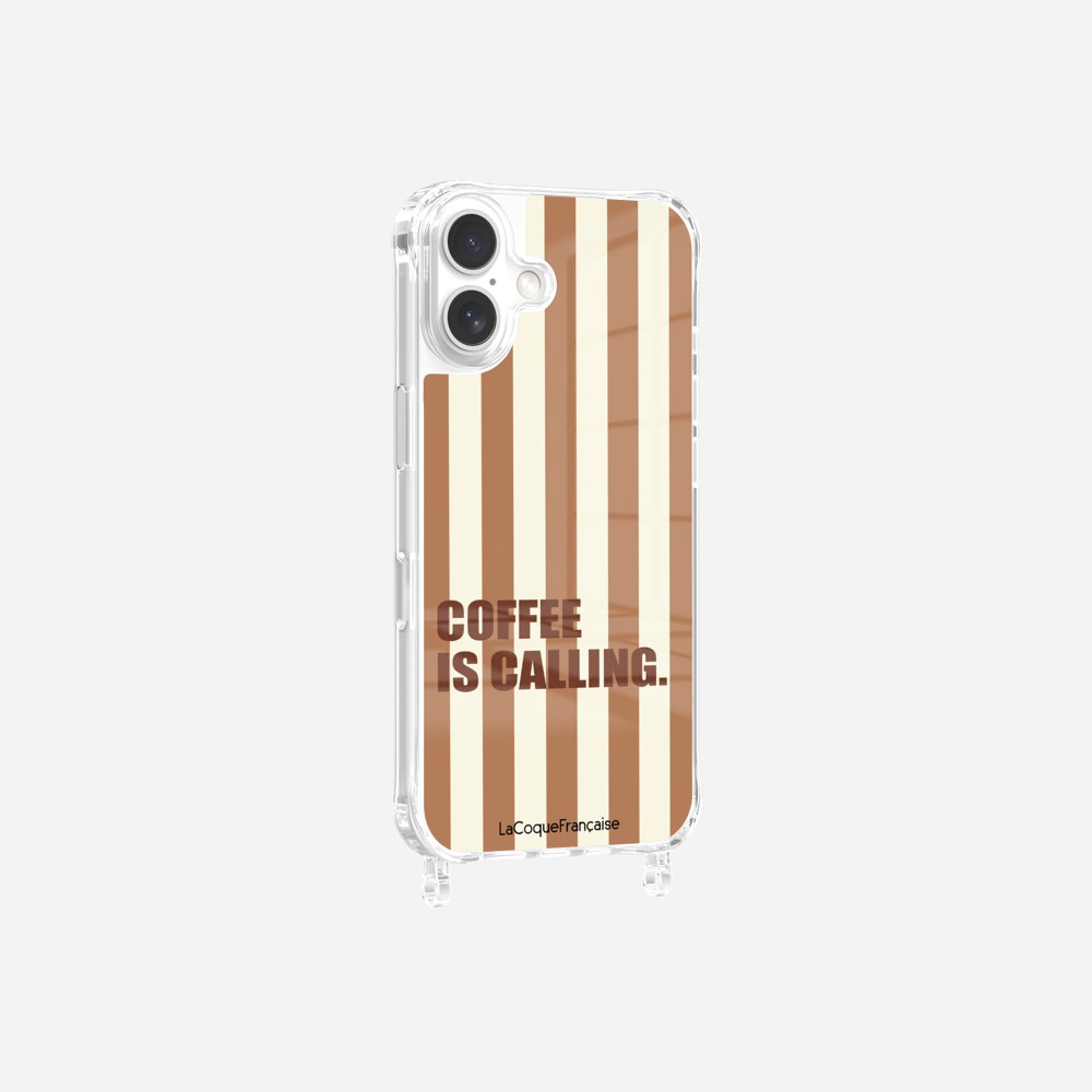 Coque Anneaux Imprimee Coffee Is Calling - 8