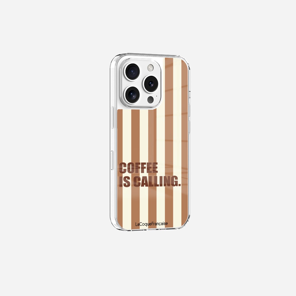 Coque Sans Anneaux Imprimee Coffee Is Calling - 6