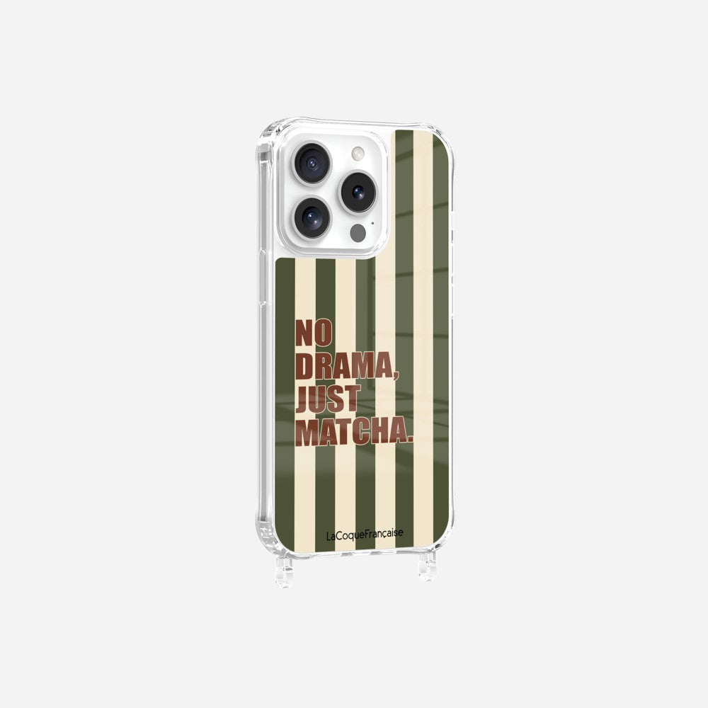 Coque Anneaux Imprimee No Drama Just Matcha - 10