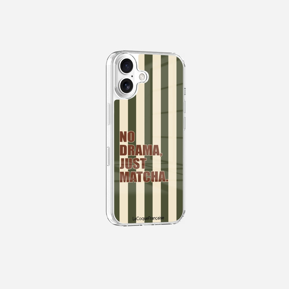 Coque Sans Anneaux Imprimee No Drama Just Matcha - 8
