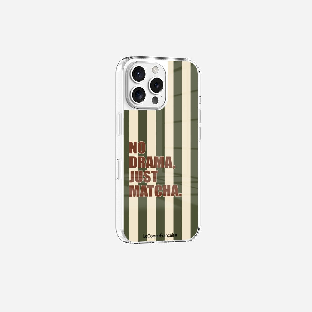 Coque Sans Anneaux Imprimee No Drama Just Matcha - 5