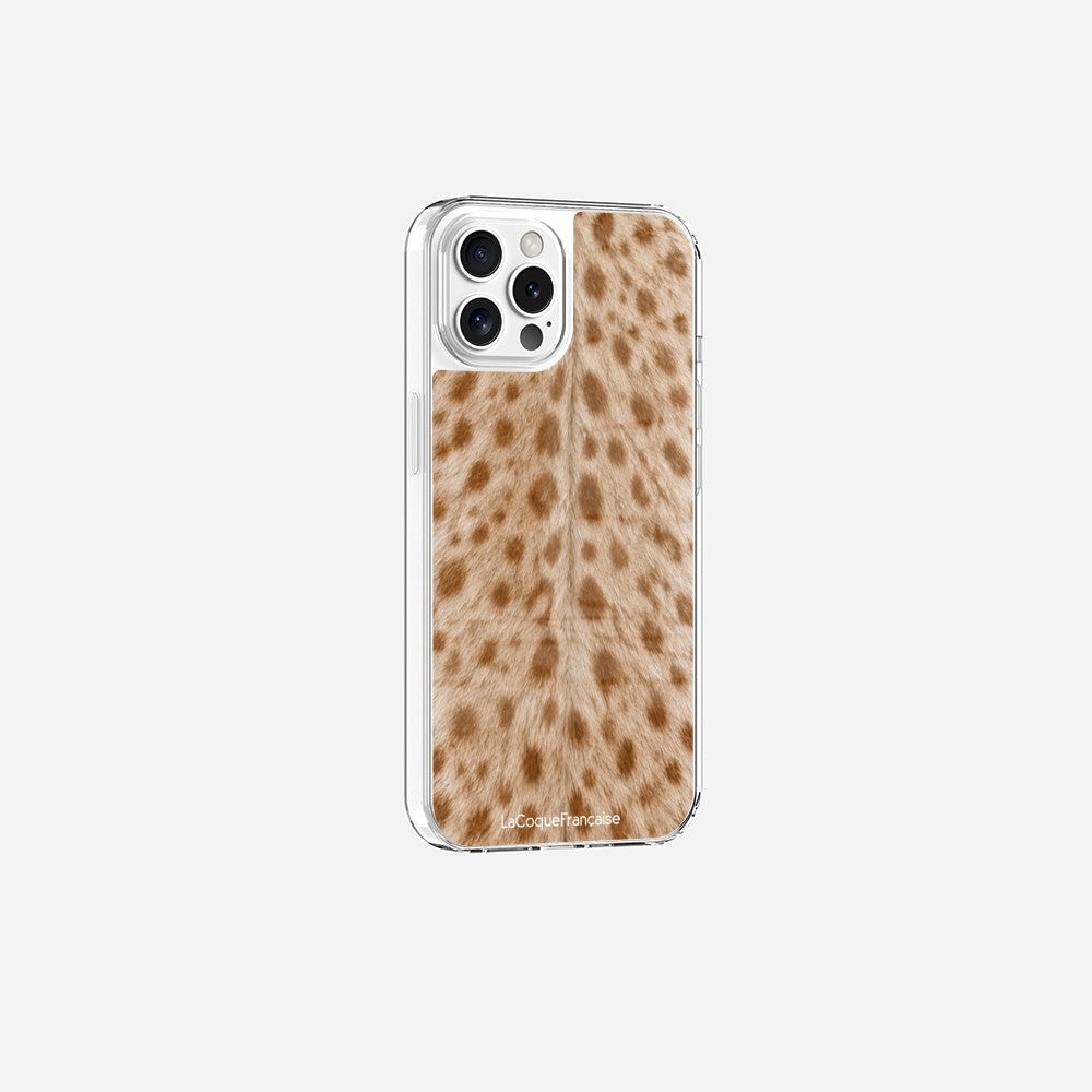 Coque Sans Anneaux Imprimee Tachete Beige - 21