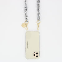 Chaine Longue Emmy Gris 120 cm