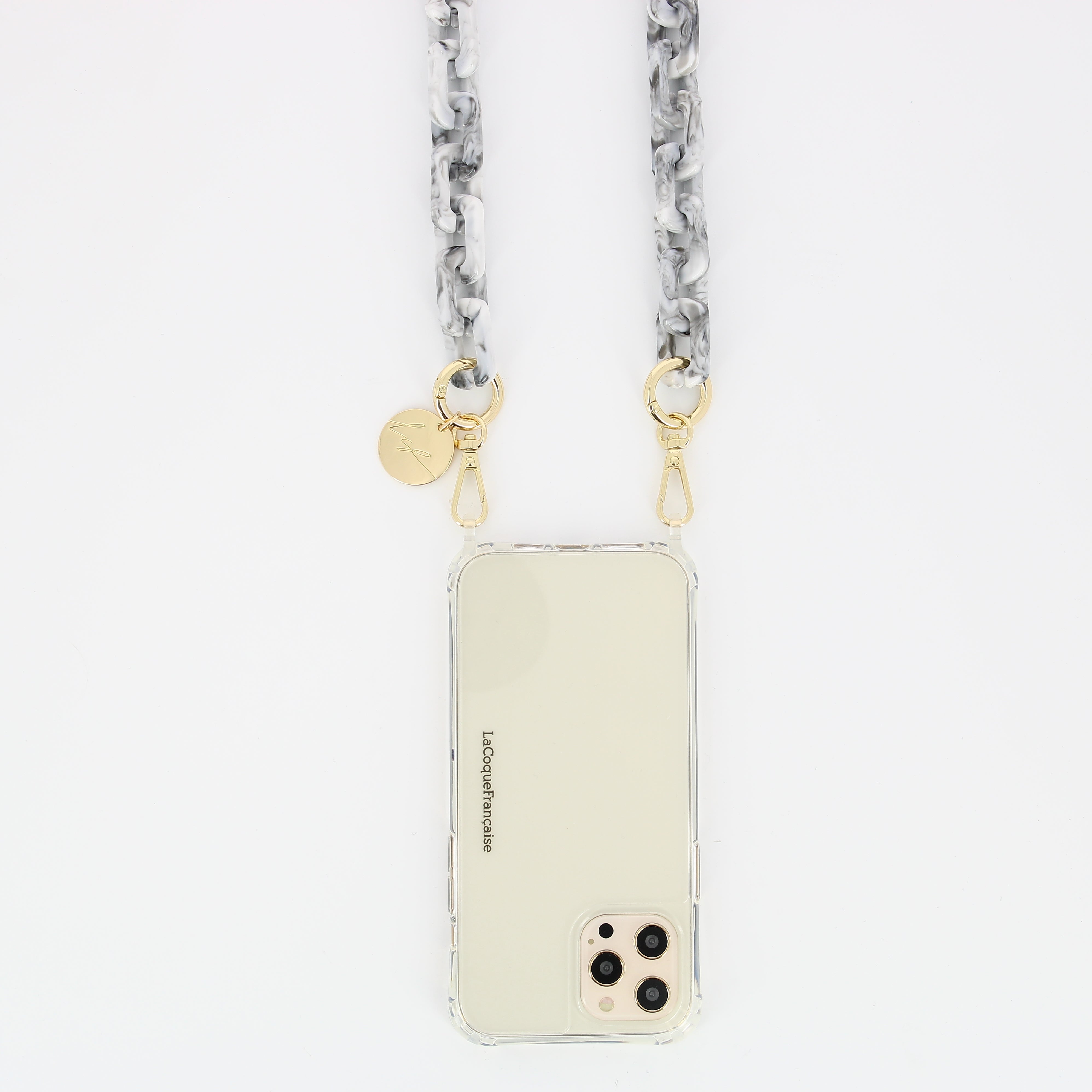 Chaine Longue Emmy Gris 120 cm