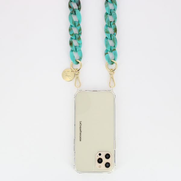 Long Sarah Chain Blue 120 cm