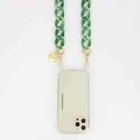 Chaine Longue Sarah Vert 120 cm