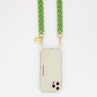 Chaine Longue Sarah Vert 120 cm