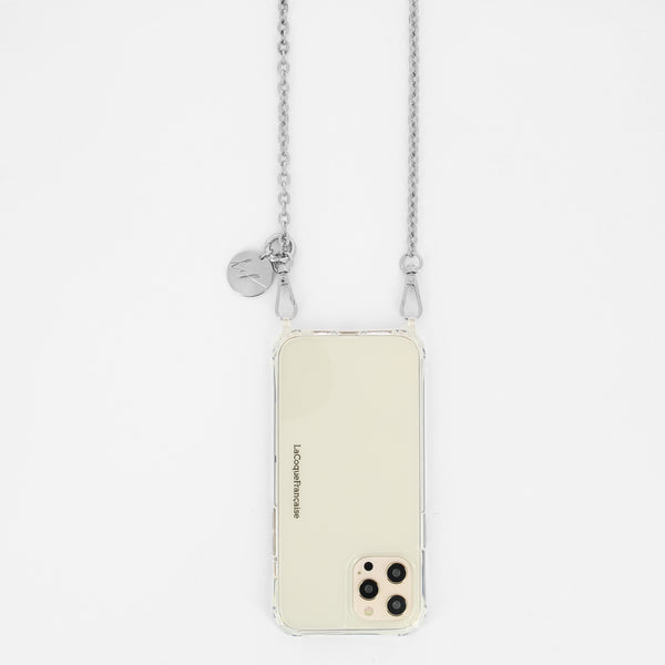 Chaine Longue Toa Argent 120 cm