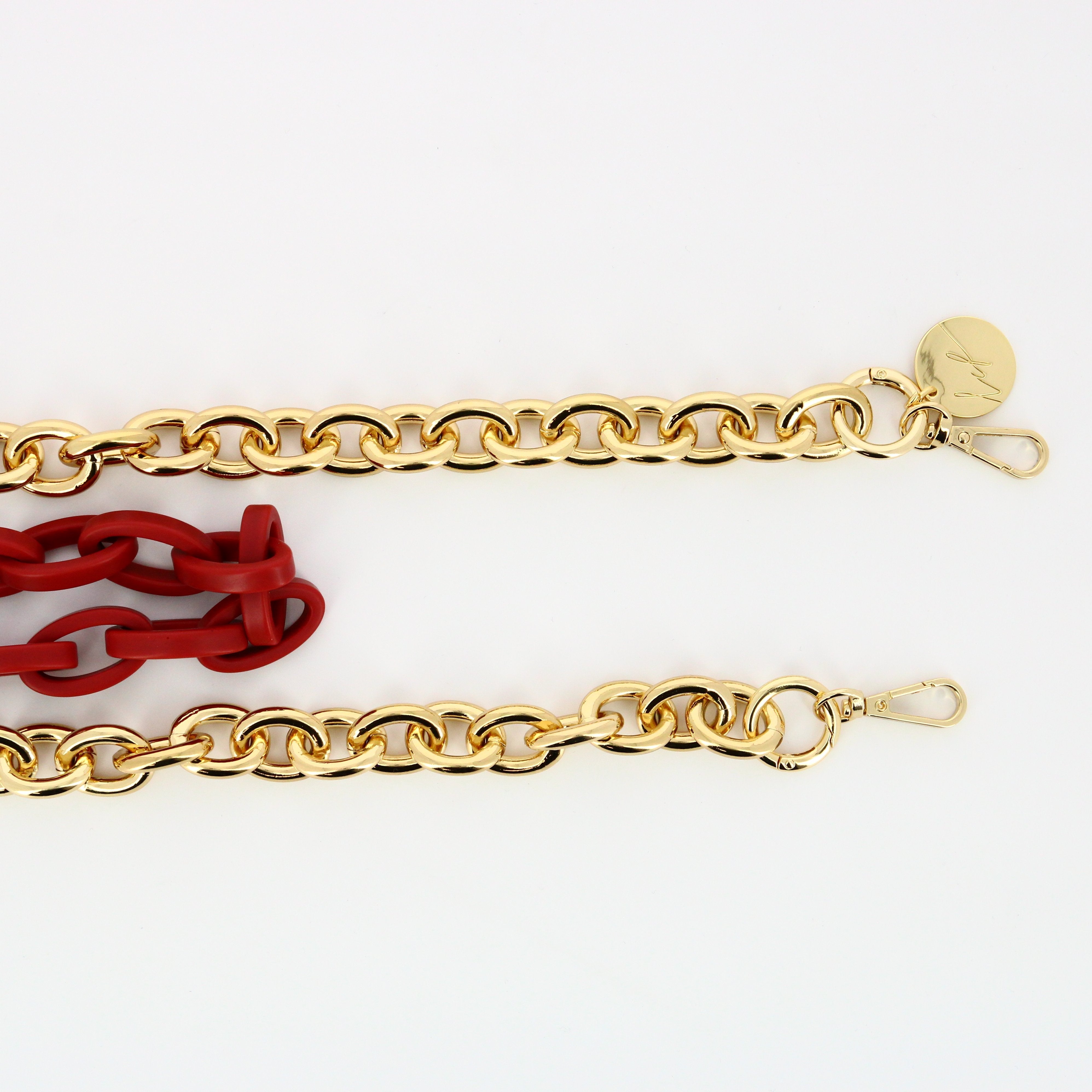 Chaine Longue Lina Rose 120 cm