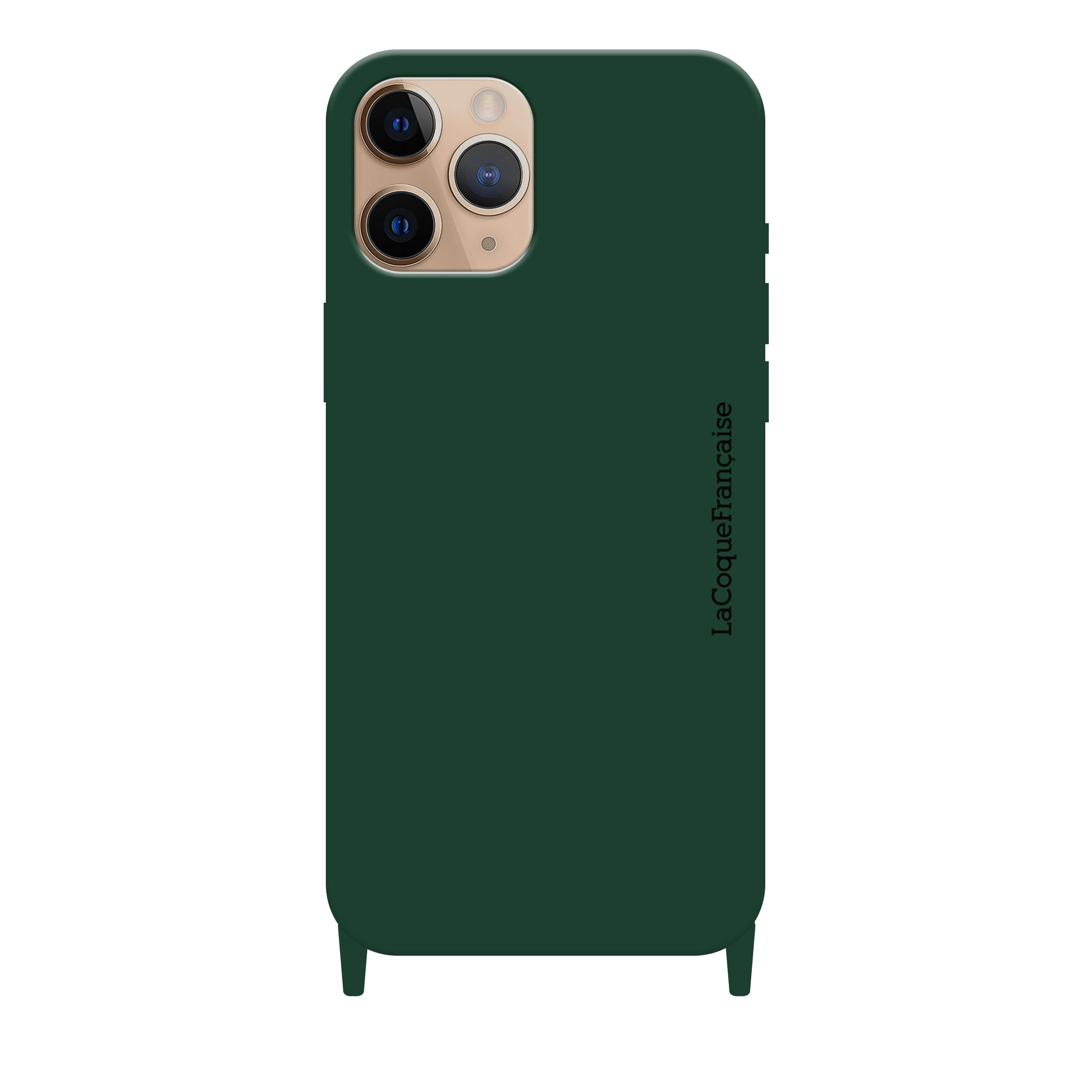 Coque Anneaux Soft Touch Vert - 36