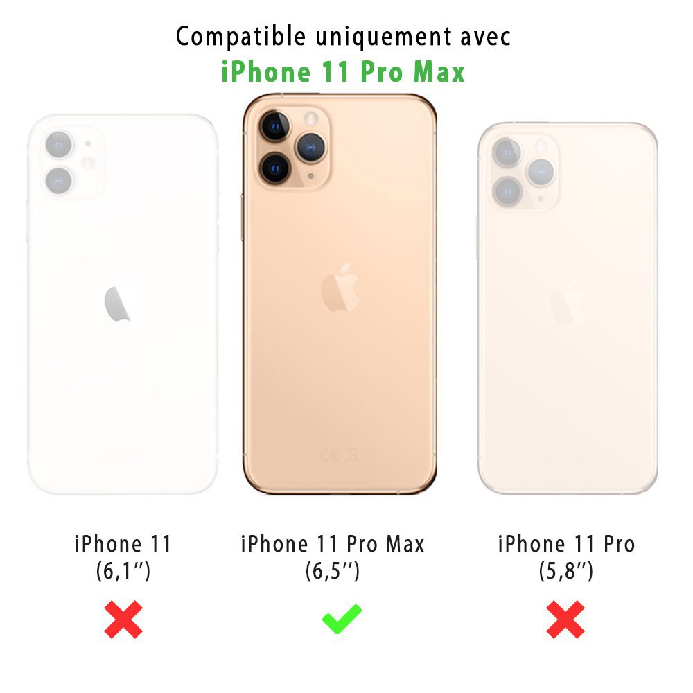Coque Anneaux Soft Touch Vert - 38