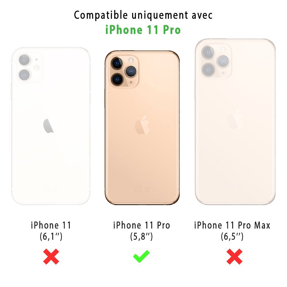 Coque Anneaux Soft Touch Vert - 35
