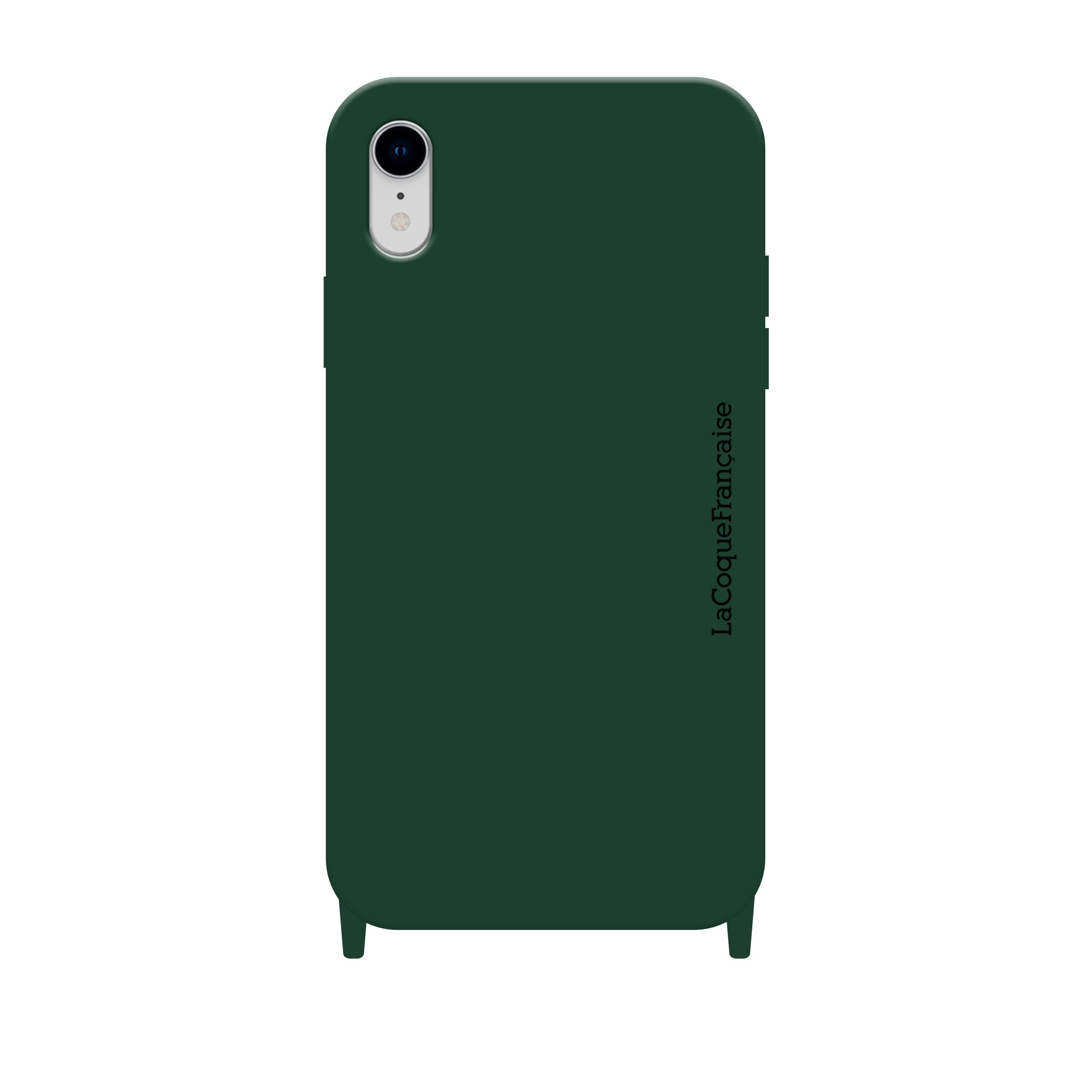 Coque Anneaux Soft Touch Vert - 42