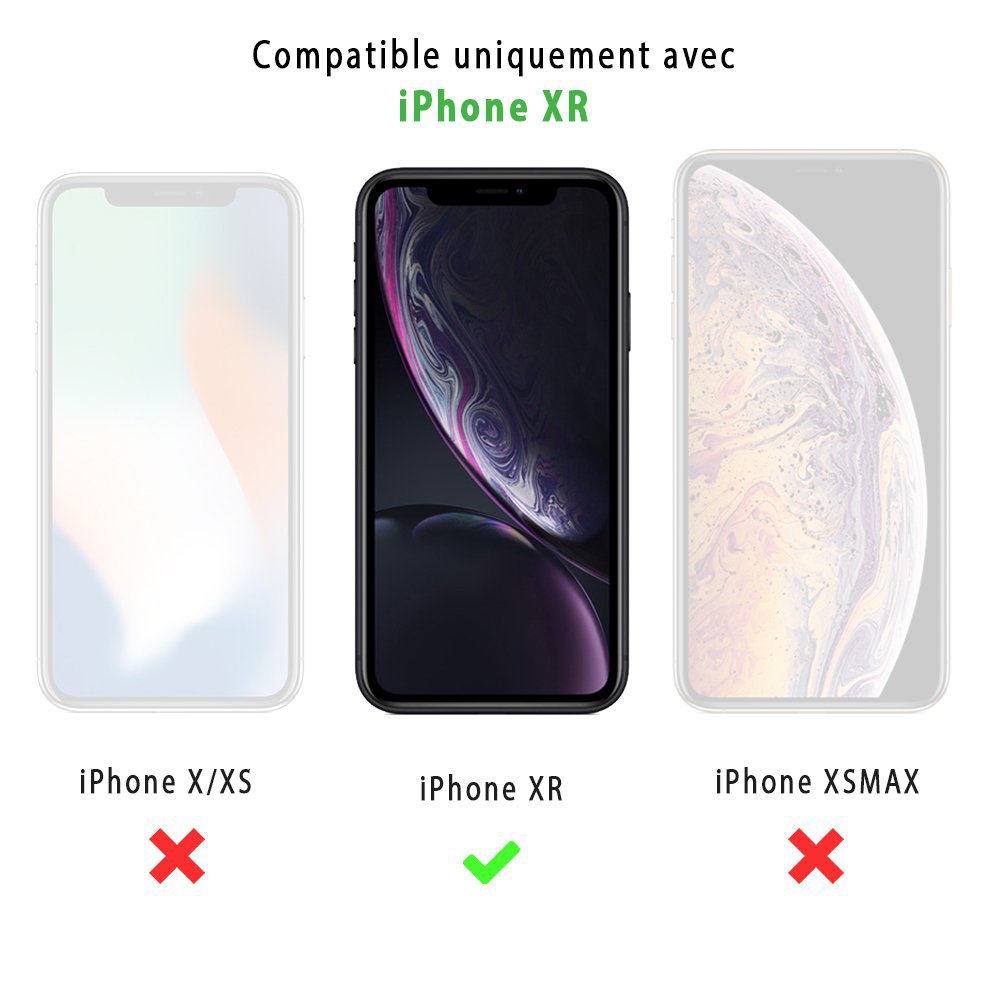 Coque Anneaux Soft Touch Vert - 44