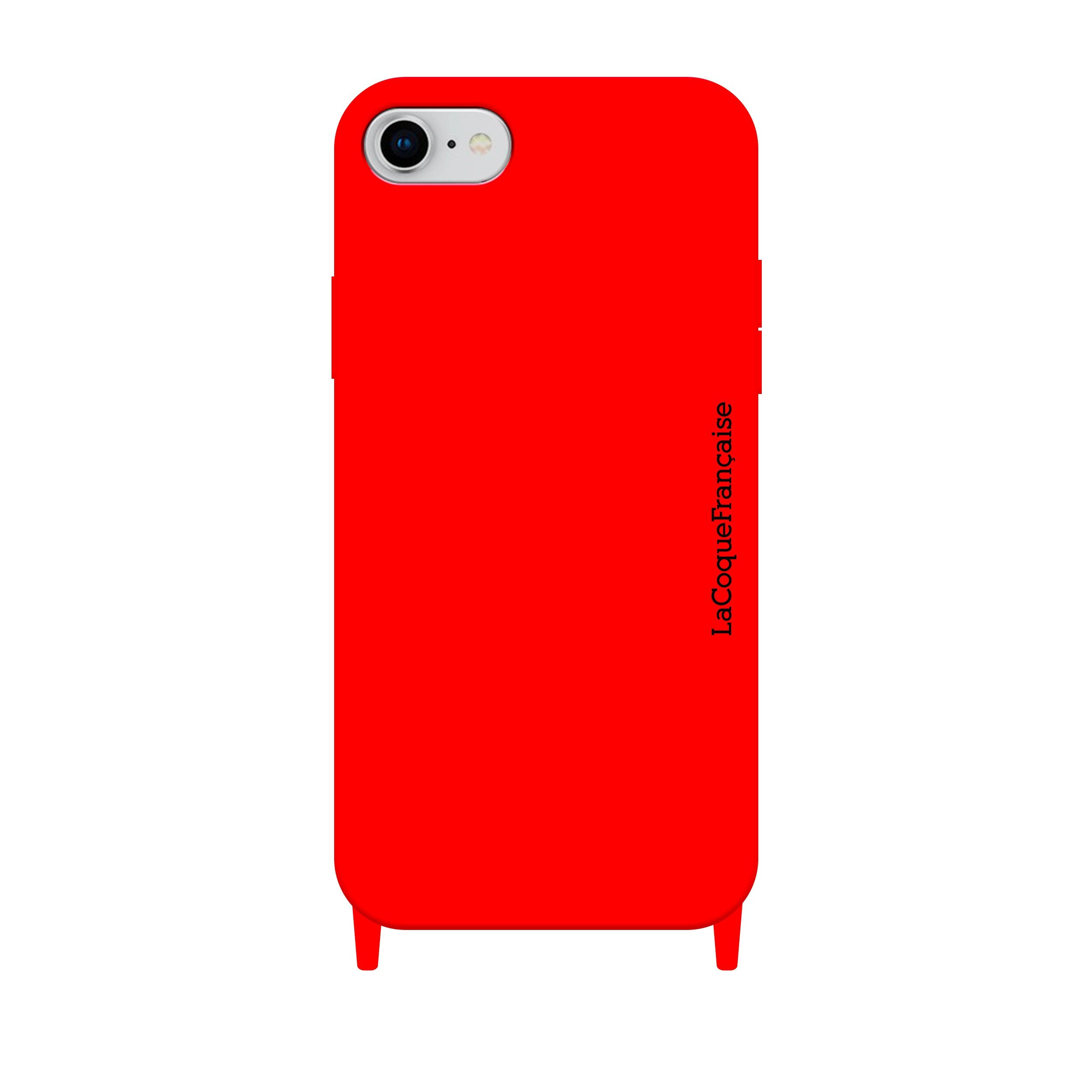 Coque Anneau Soft Touch Orange