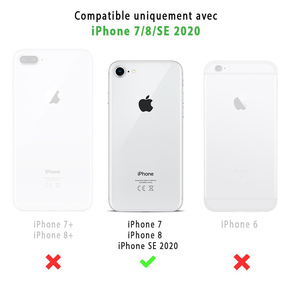 Coque Anneaux Soft Touch Vert - 48