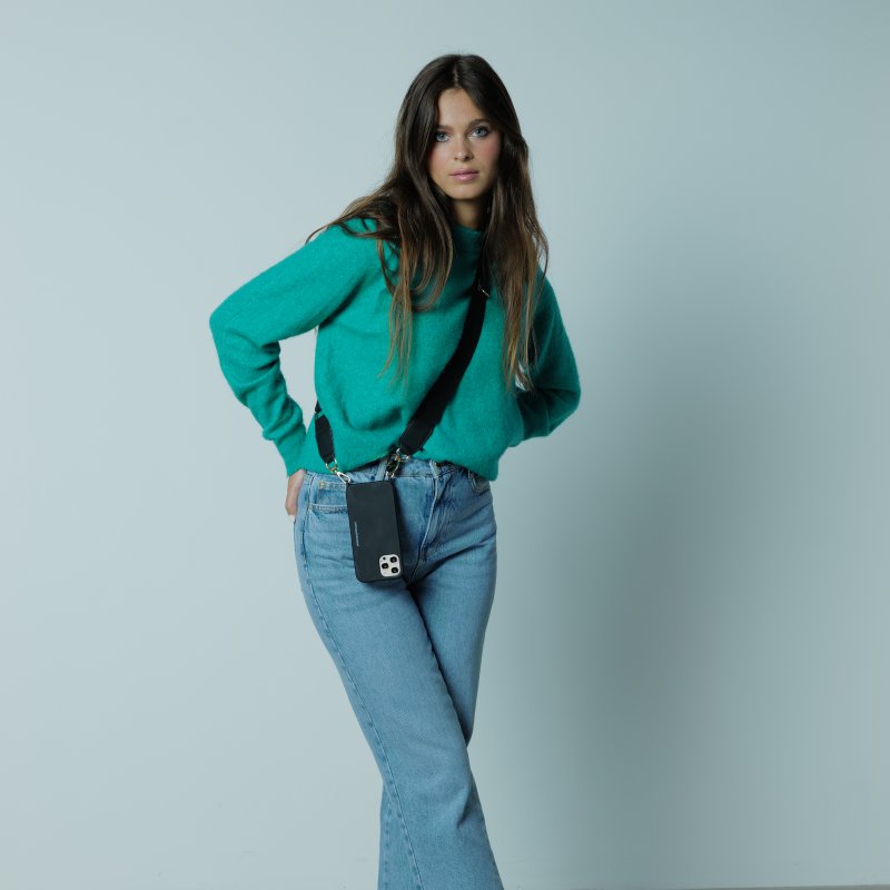 Noa Black Long Chain 120 cm