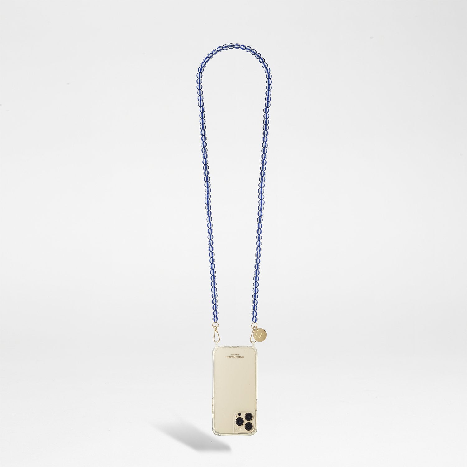 Chaine Longue Charlie Bleu 120 cm