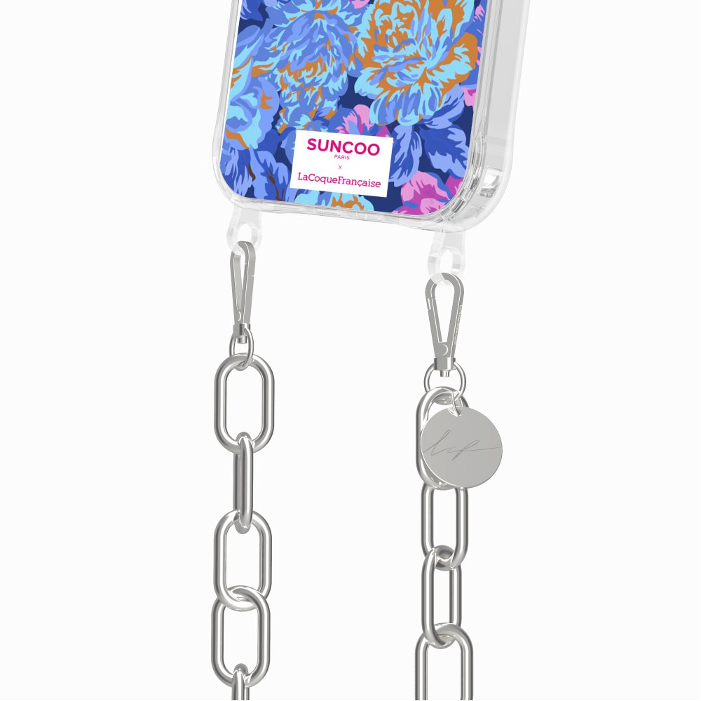 Ring Case Printed Ring Blue Flowers