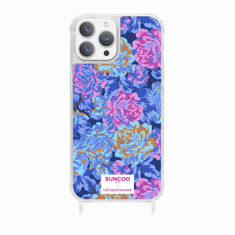 Ring Case Printed Ring Blue Flowers