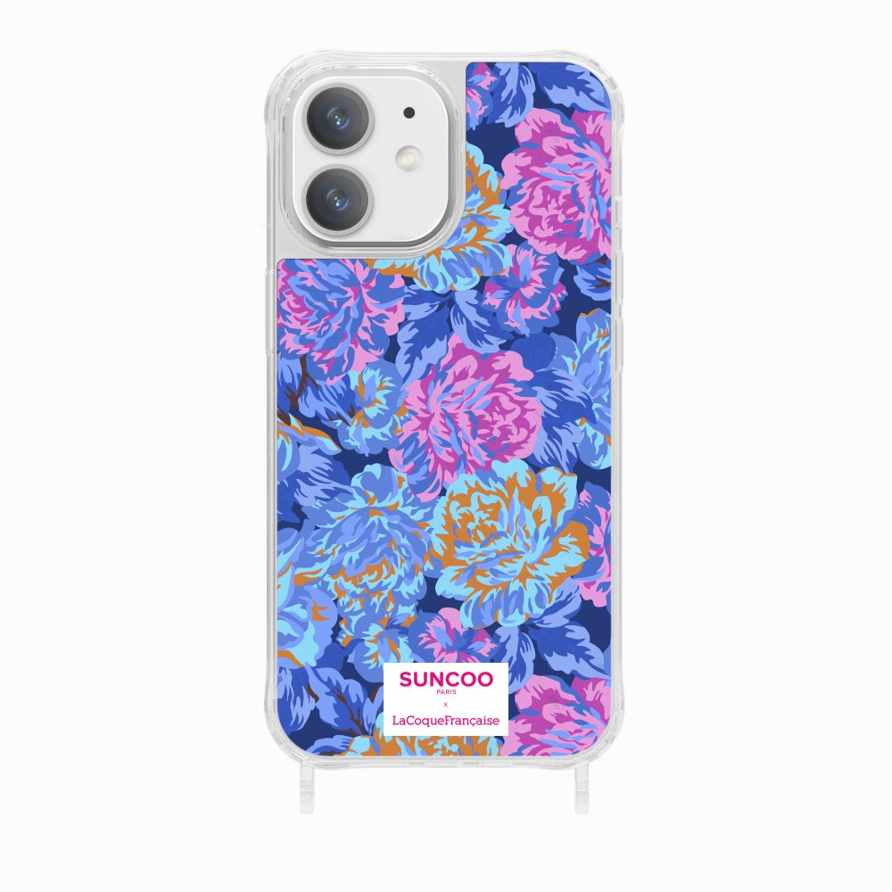 Ring Case Printed Ring Blue Flowers
