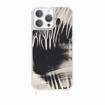 Coque Anneaux Imprimee Black Abstract