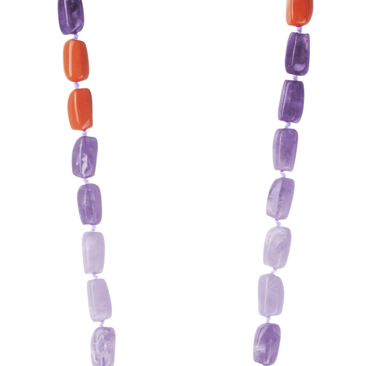 Long Talia Purple Chain 120 cm