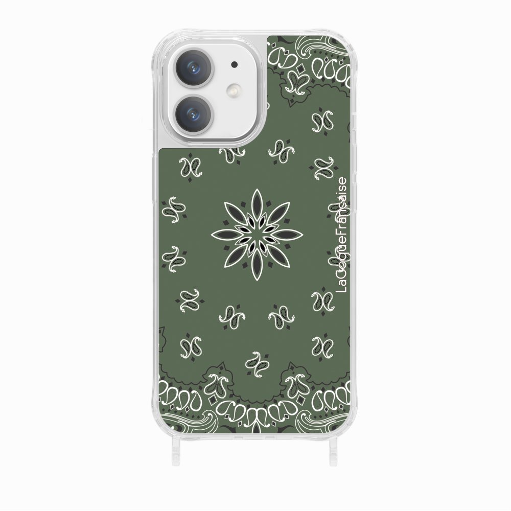 Bandana Printed Rings Case Khaki
