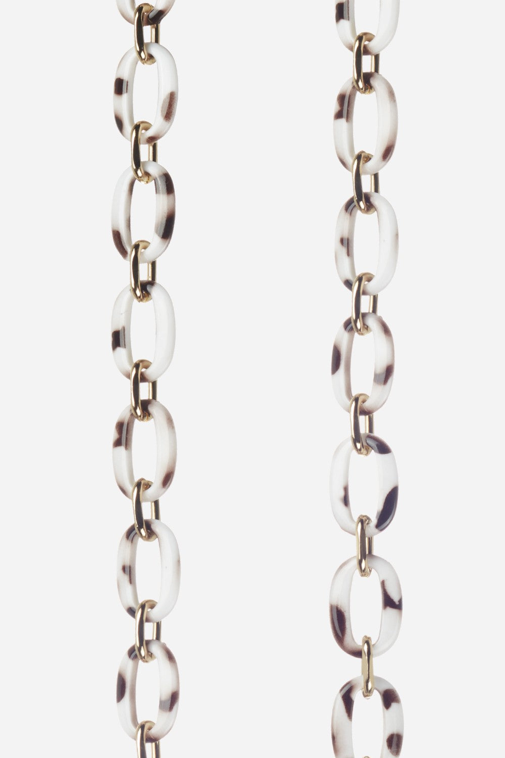 Chaine Longue Elise Blanc 120 cm