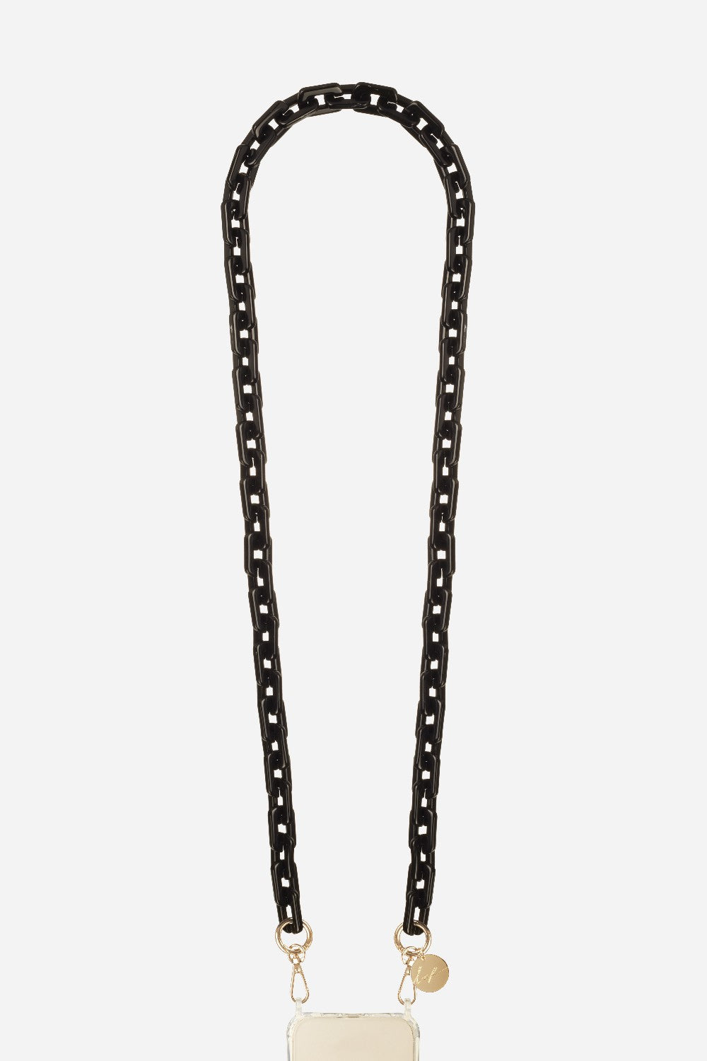 Chaine Longue Emmy Noir 120 cm