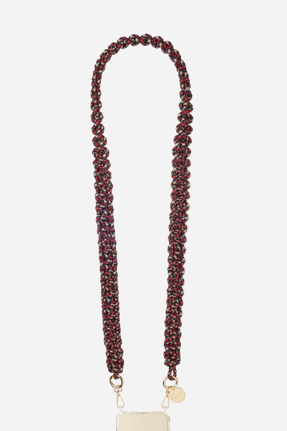 Chaine Longue James Bleu 120 cm