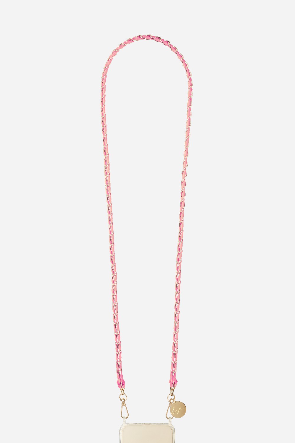 Long Lou Chain Pink 120 cm