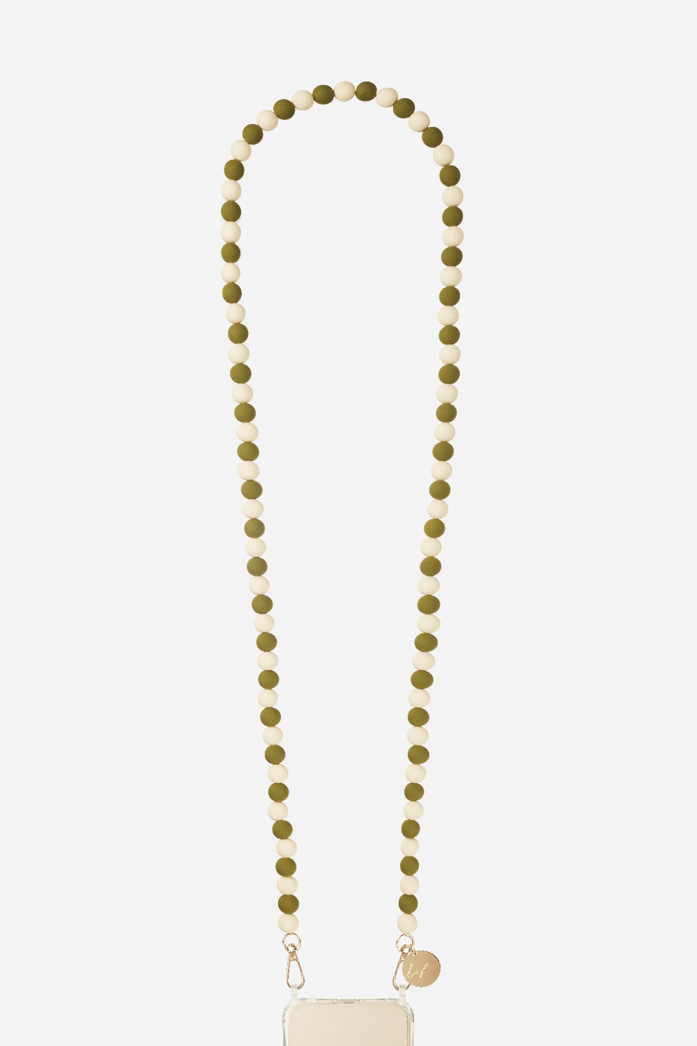 Chaine Longue Ilana Kaki 120 cm