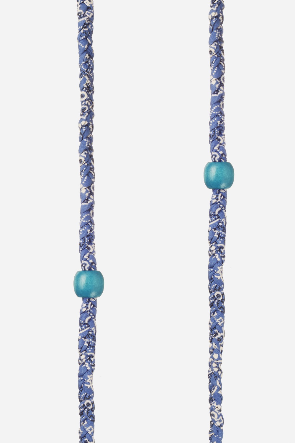 Printed Cord Della Blue