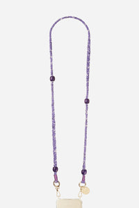 Della purple braided cord