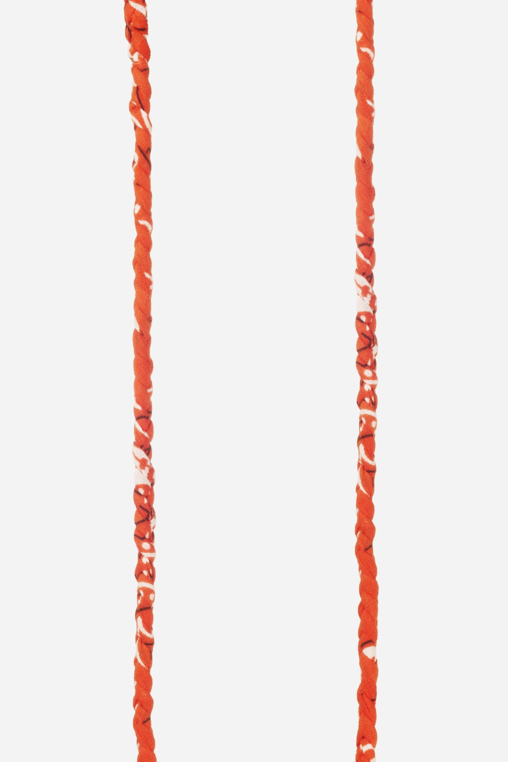 Chaine Longue Della Orange 120 cm