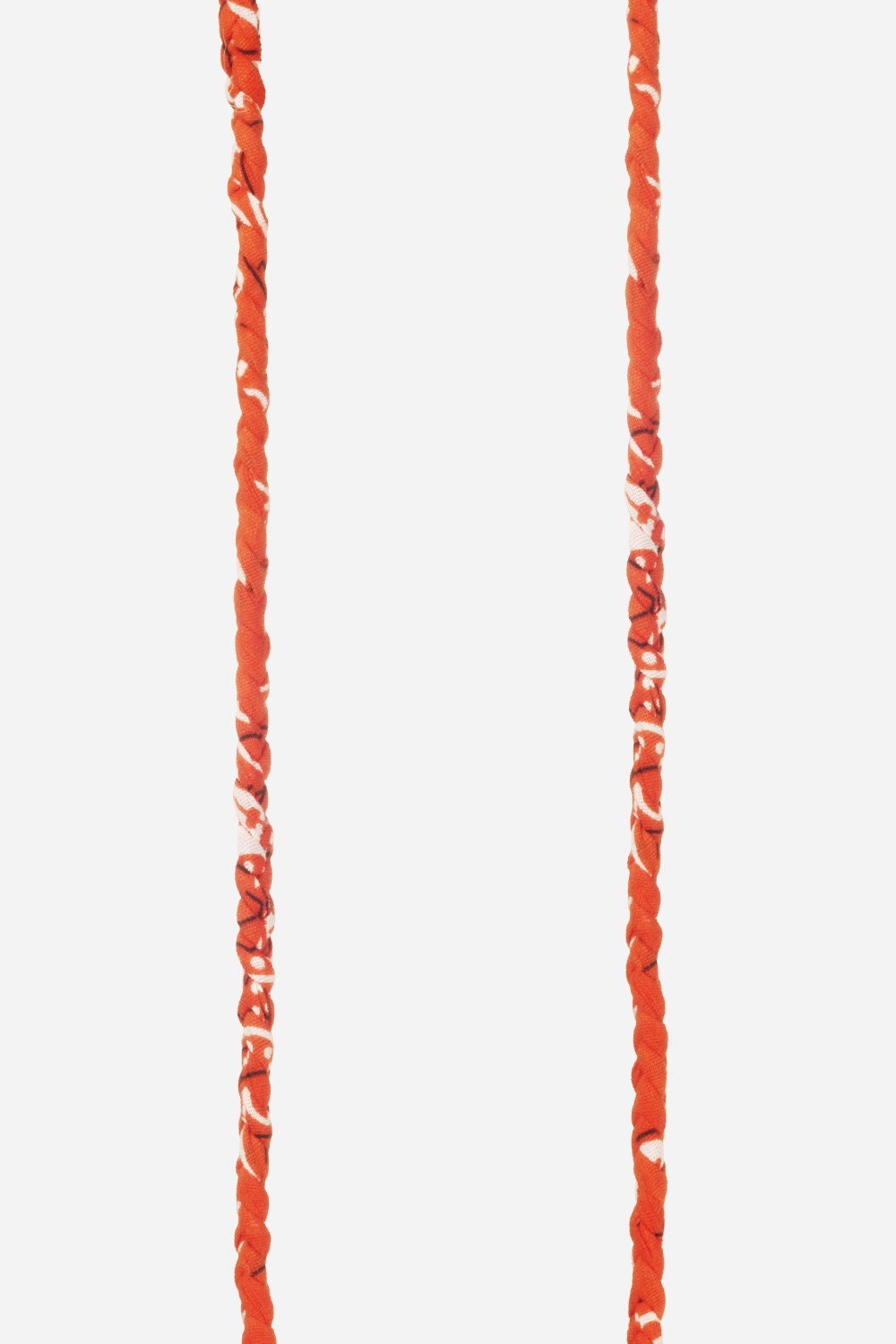 Printed Cord Della Orange