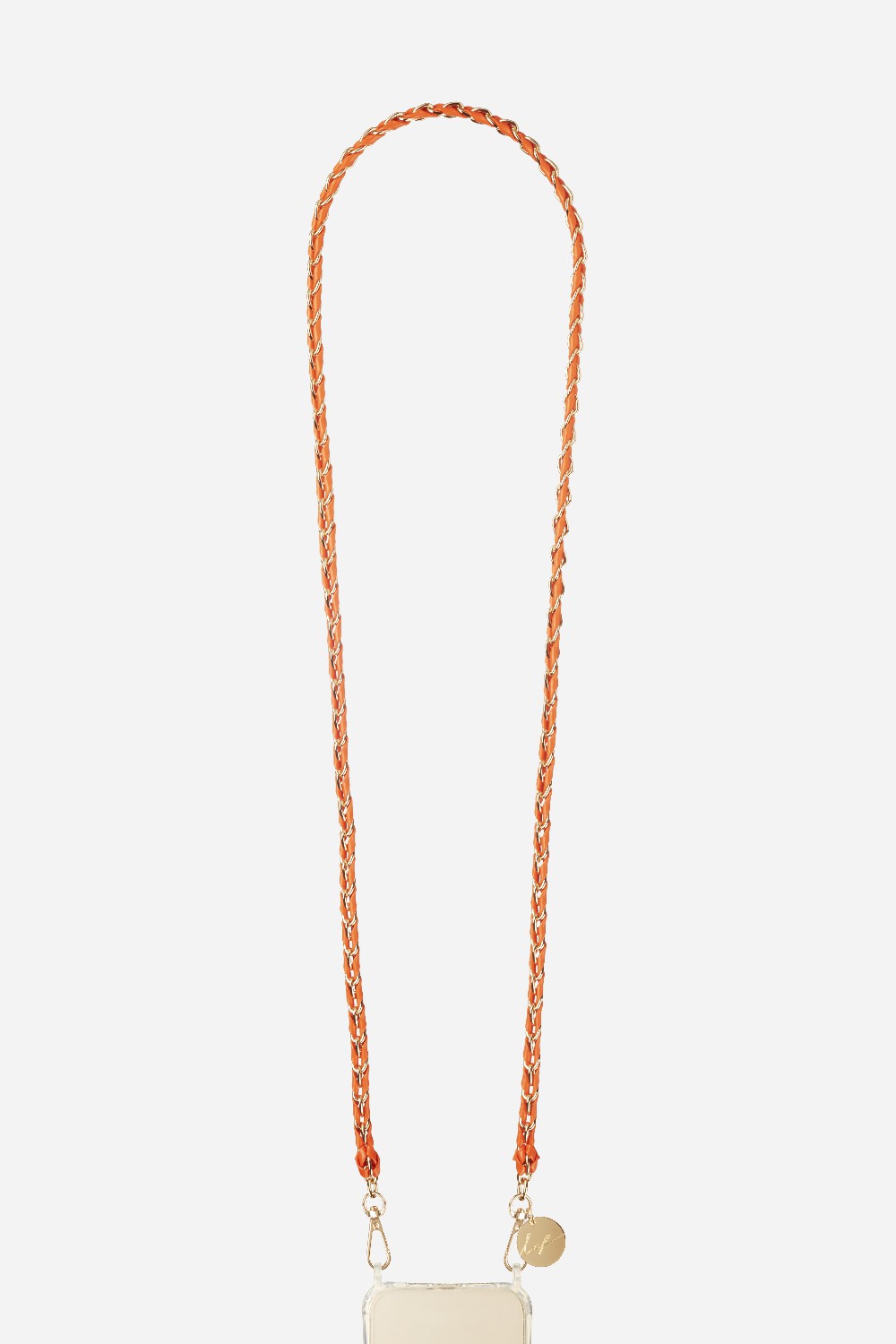 Lou Orange Long Chain 120 cm