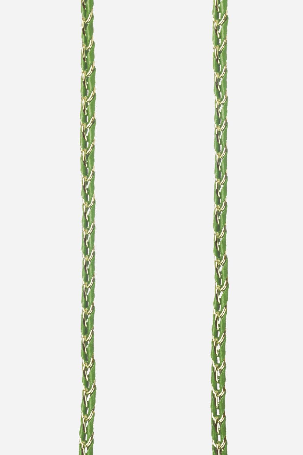 Chaine Longue Lou Vert 120 cm