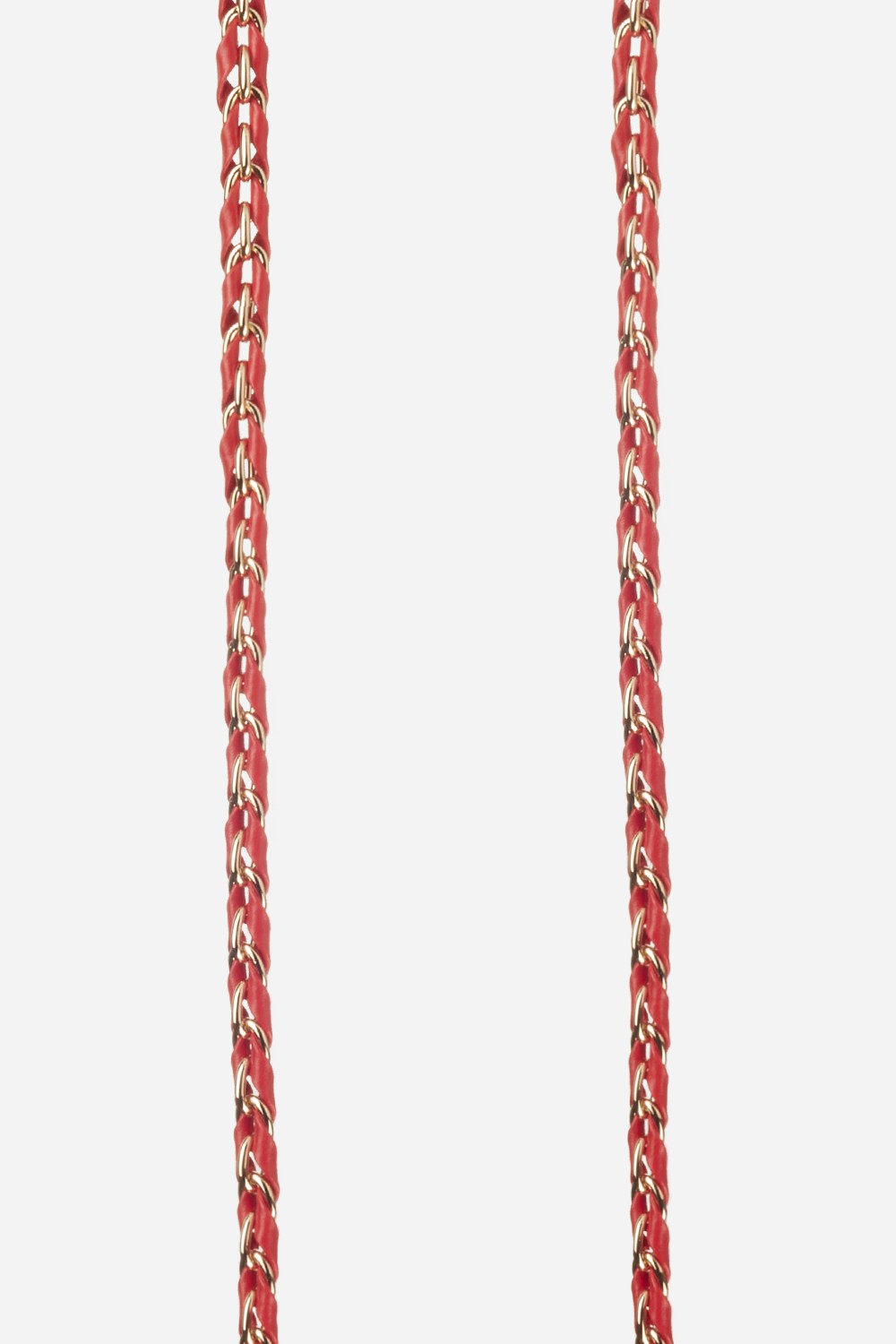 Chaine Longue Lou Rouge 120 cm