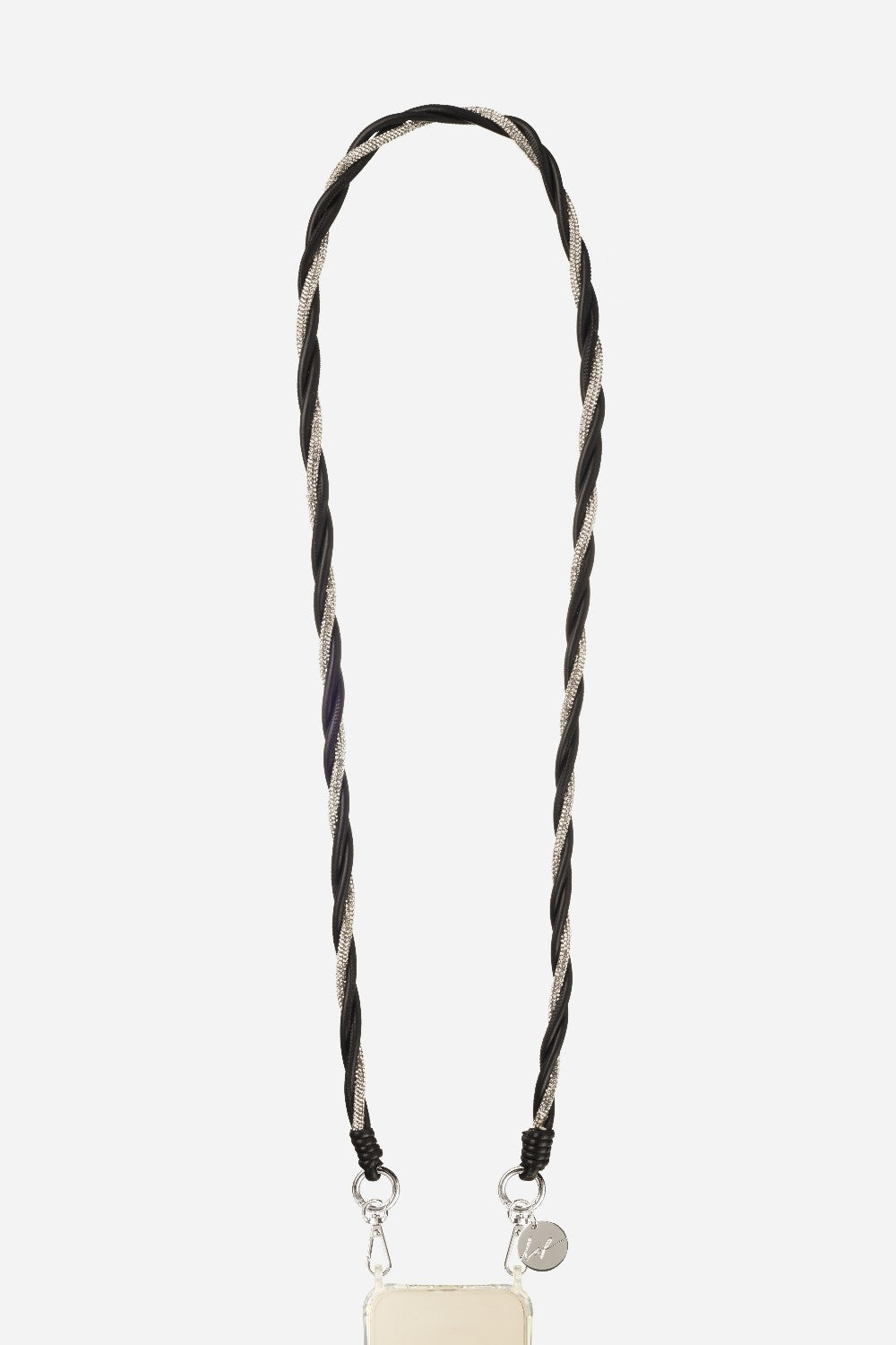 Chaine Longue Joe Noir 120 cm