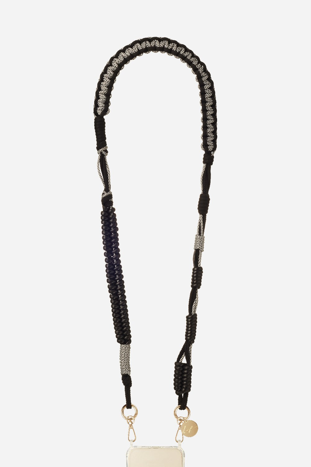 Chaine Longue Roxanne Noir 120 cm