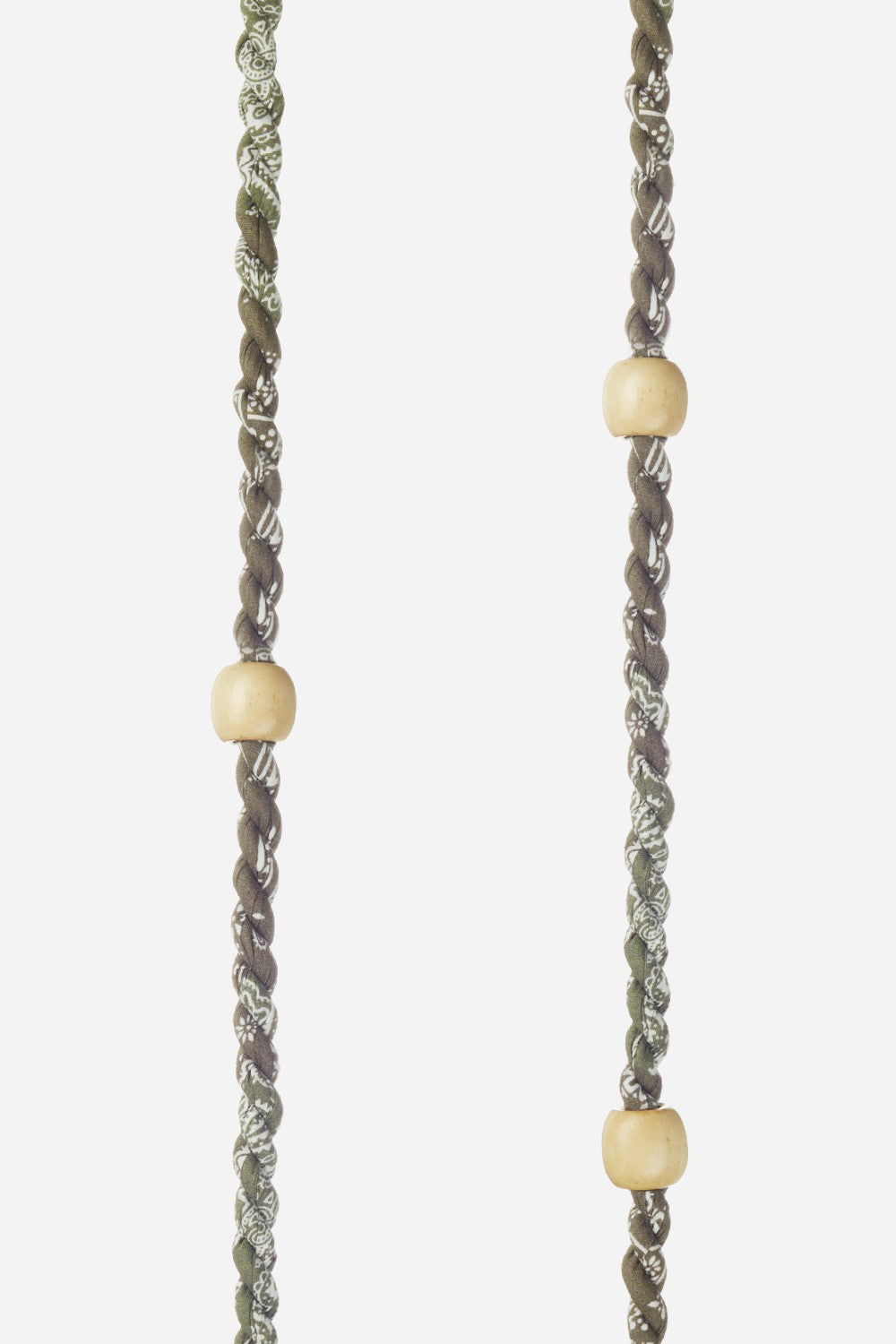 Chaine Longue Della Kaki 120 cm