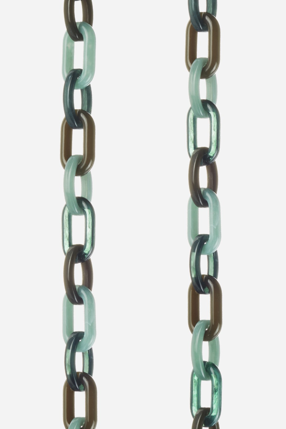 Chaine Longue Lenny Vert 120 cm