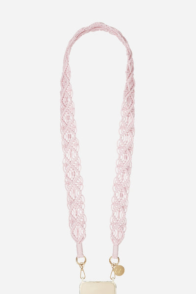 Chaine Longue Eve Rose 120 cm