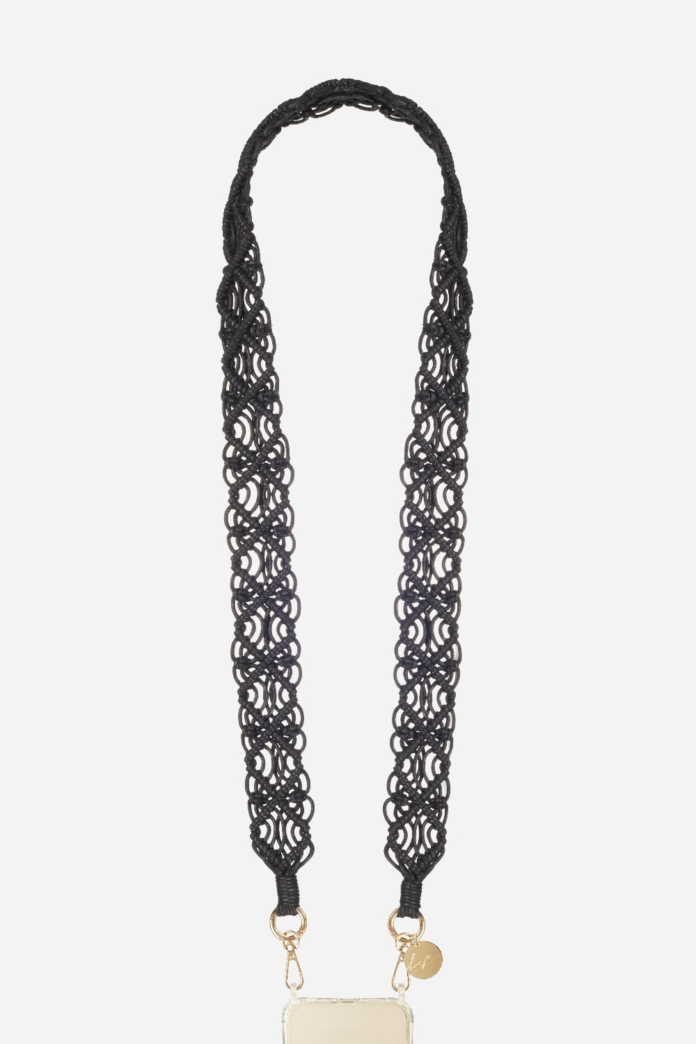 Chaine Longue Eve Noir 120 cm