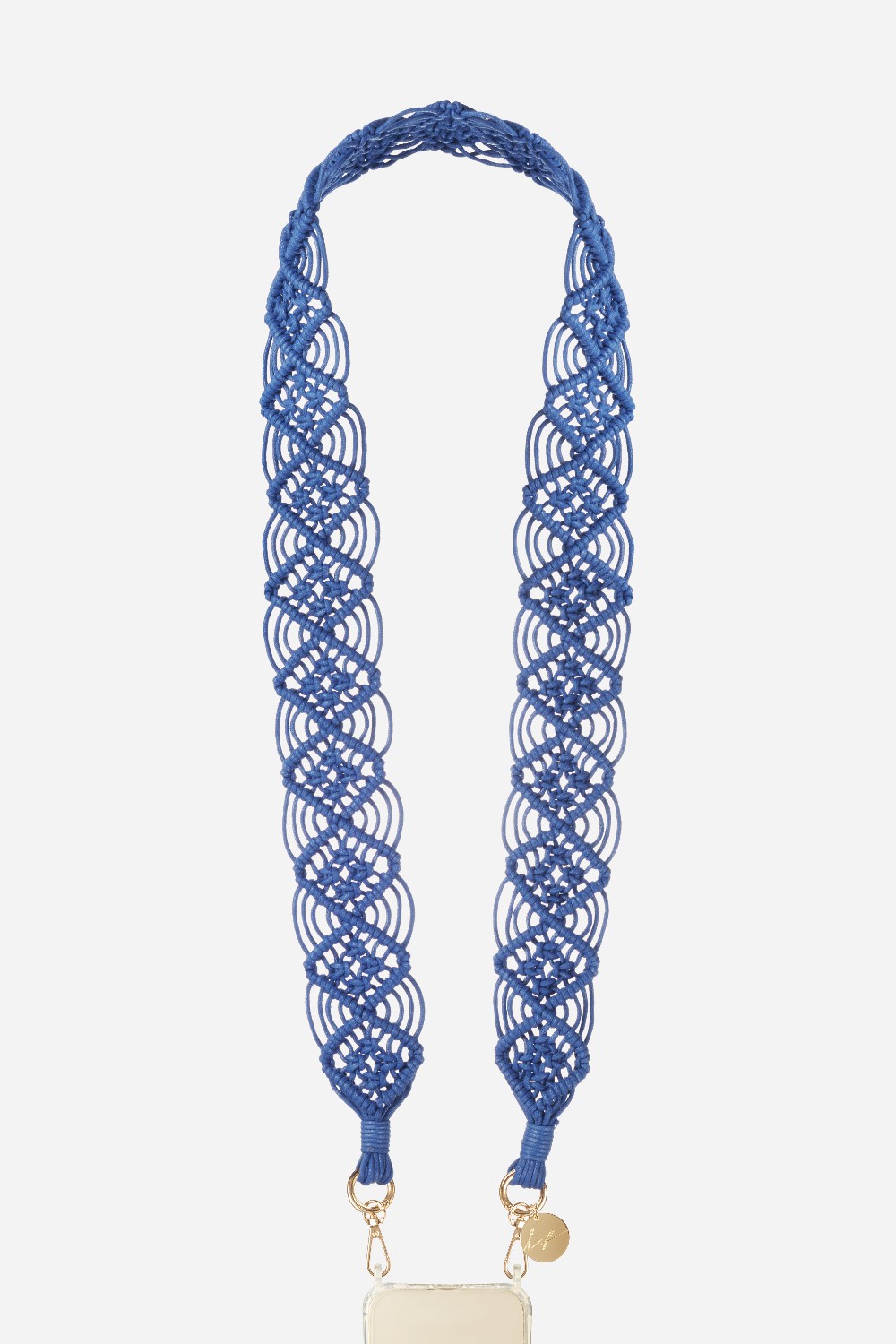 Chaine Longue Eve Bleu 120 cm