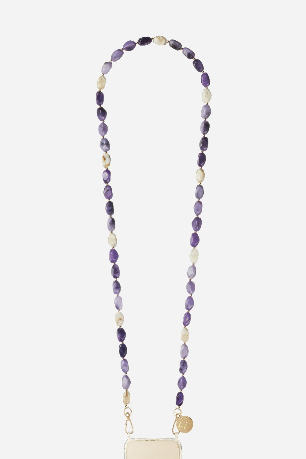 Long Polly Purple Chain 120 cm