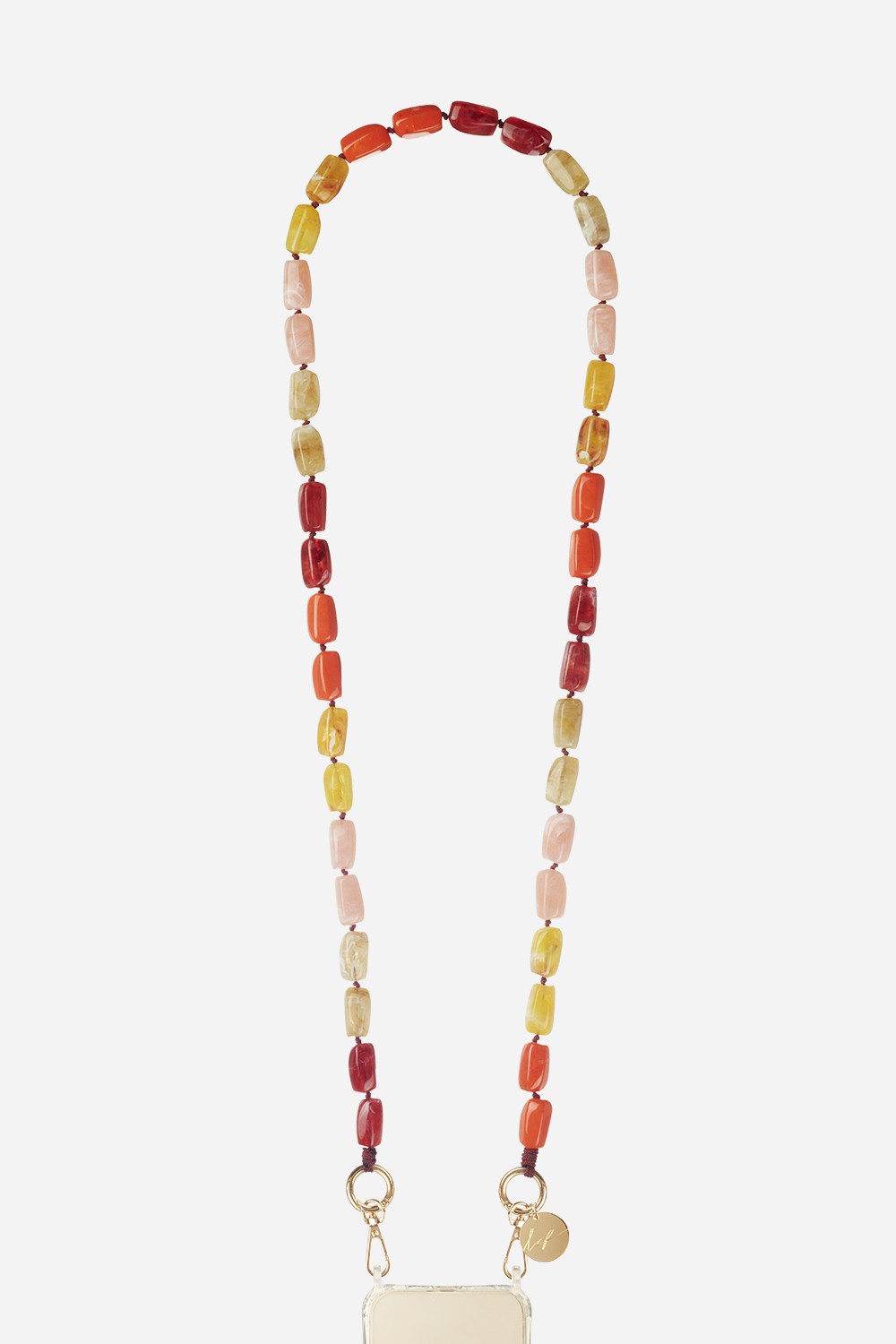 Long Talia Beige Chain 120 cm