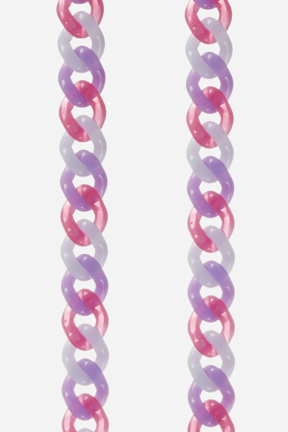 Chaine Longue Gia Violet 120 cm